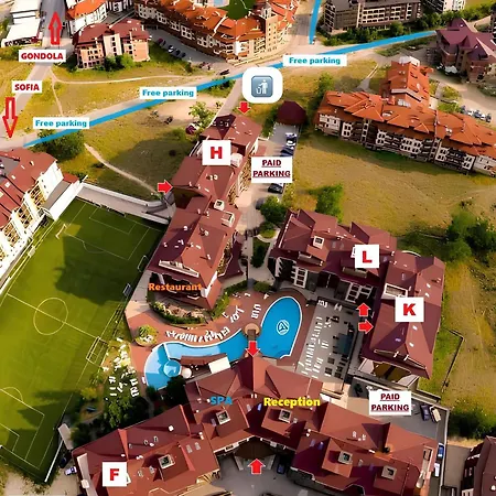 Apartament Belvedere Club Spa&pool Private Bansko